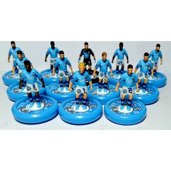 Subbuteo Andrew Table Soccer Manchester City 2024-25 on WSB Professional bases